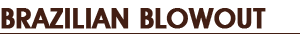 Brazilian Blowout